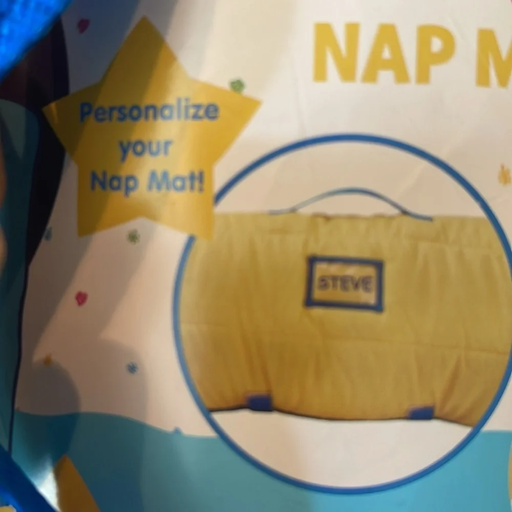 NEW Baby Shark Nap Mat Nickelodeon Family Mommy Shark Daddy Shark Pinkfong tote